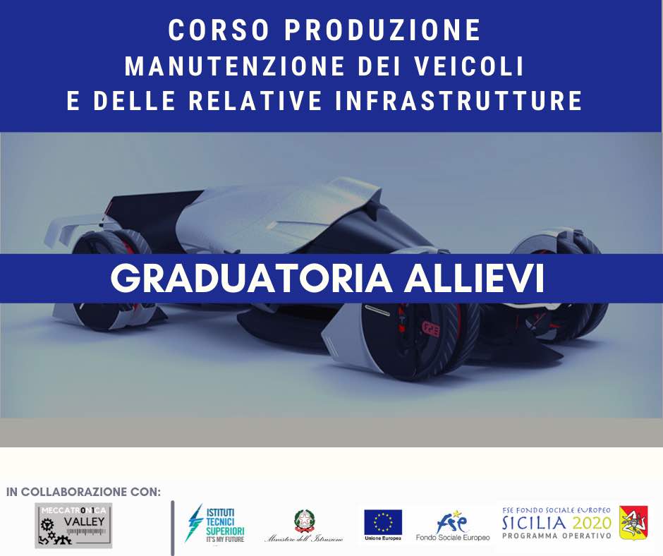 Graduatoria allievi manutenzione infrastrutture