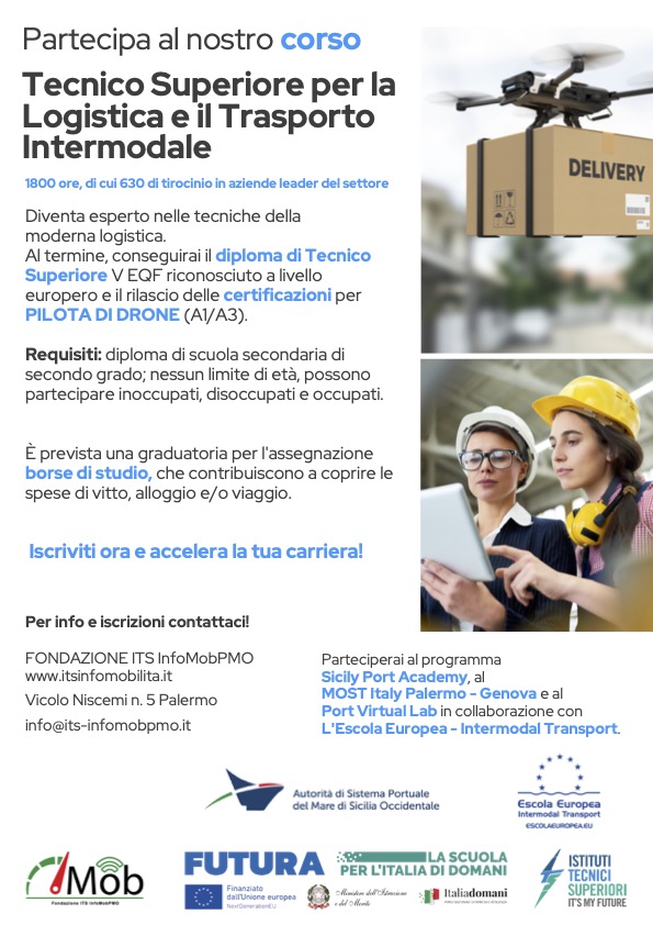 Corso Tecnico Superiore per la Logistica e il Trasporto Intermodale